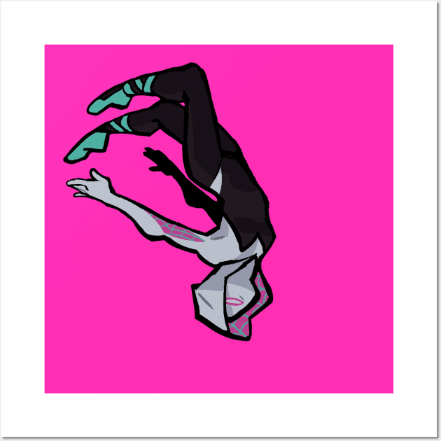 Spider Gwen Wall Art by Netoey